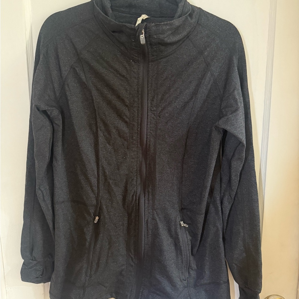 Earth Yoga Charcoal Utility Jacket